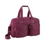 Malet�n-para-mujer-en-tela-poli�ster-estilo-casual-y-compartimientos-con-cierre.