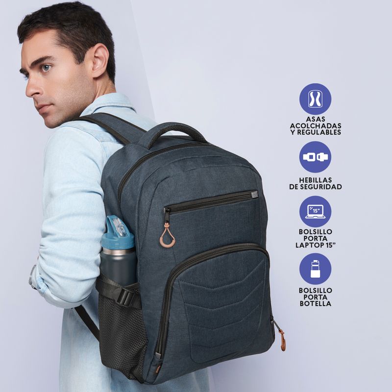 Mochila para Hombre Marroco Estilo y Funcionalidad Cyzone