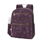 Mochila-para-mujer-en-tela-poliester-guinda-con-print.--¡Ideal-para-un-estilo-casual-