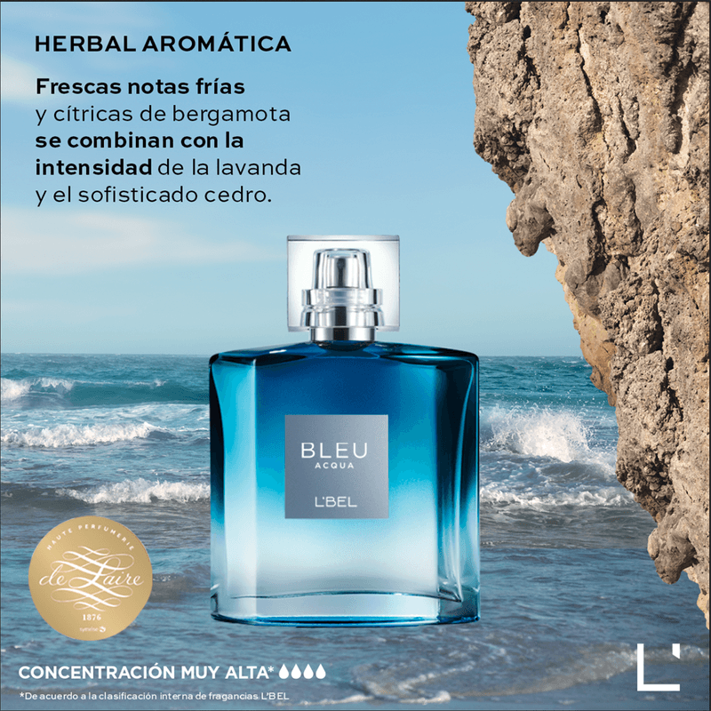 Blue fashion perfume hombre